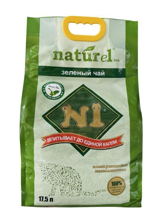 N1天然玉米豆腐貓砂綠茶味3.0粗粒裝17.5L[原裝正貨]