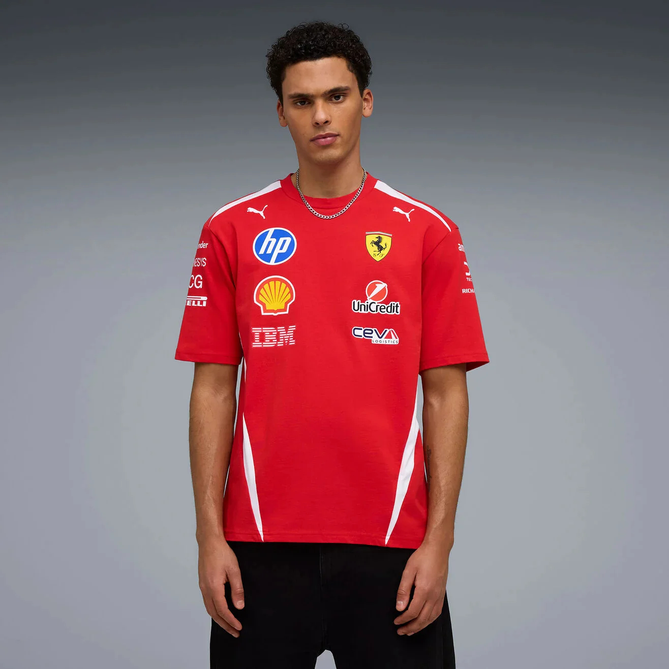 #現貨供應 F1 Scuderia Ferrari 法拉利車隊 2026 官方Team Driver T-Shirt 701238721