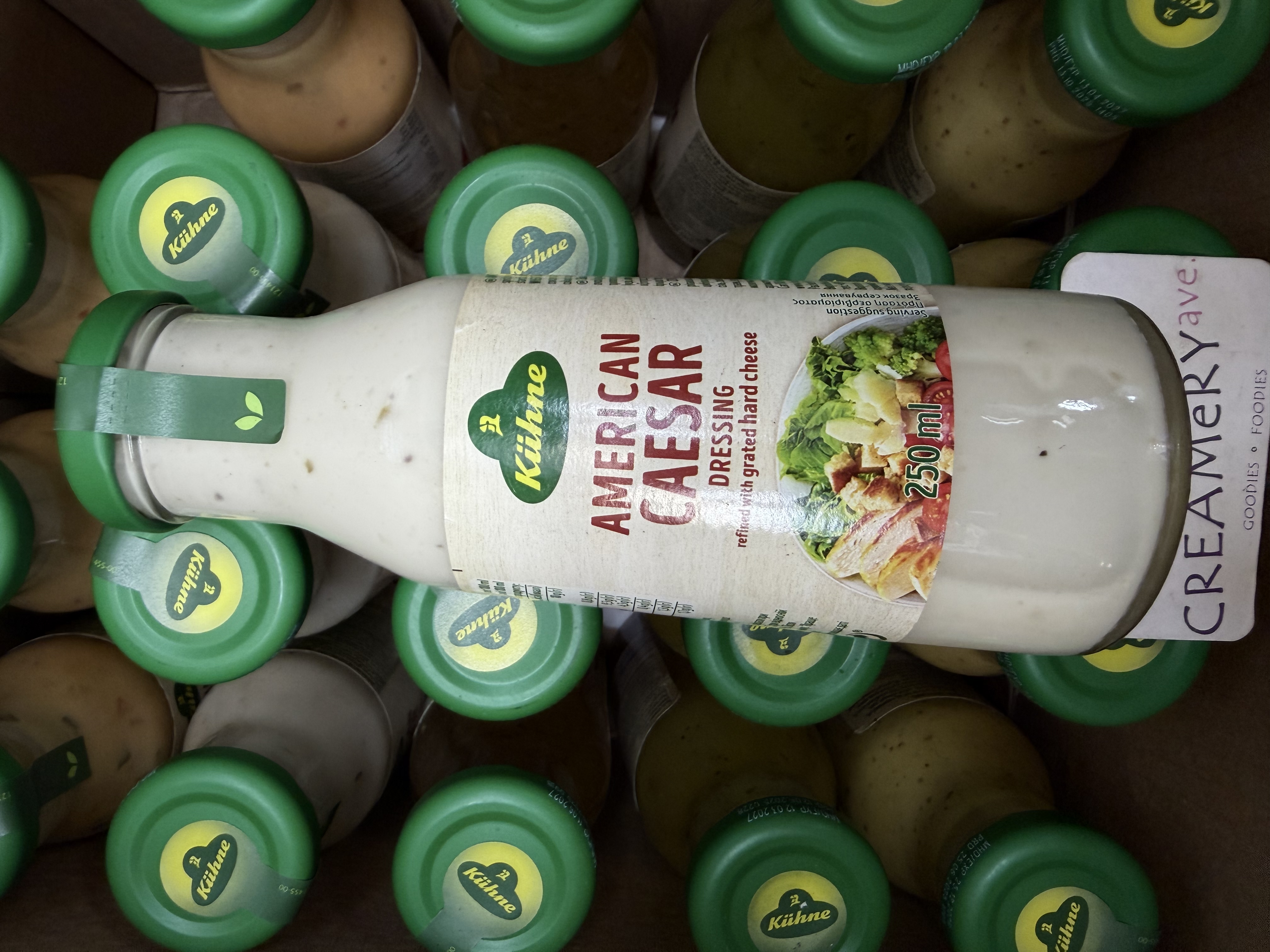 德國冠利美式凱撒沙律醬汁 Germany Kühne American Cesar Dressing 250ml