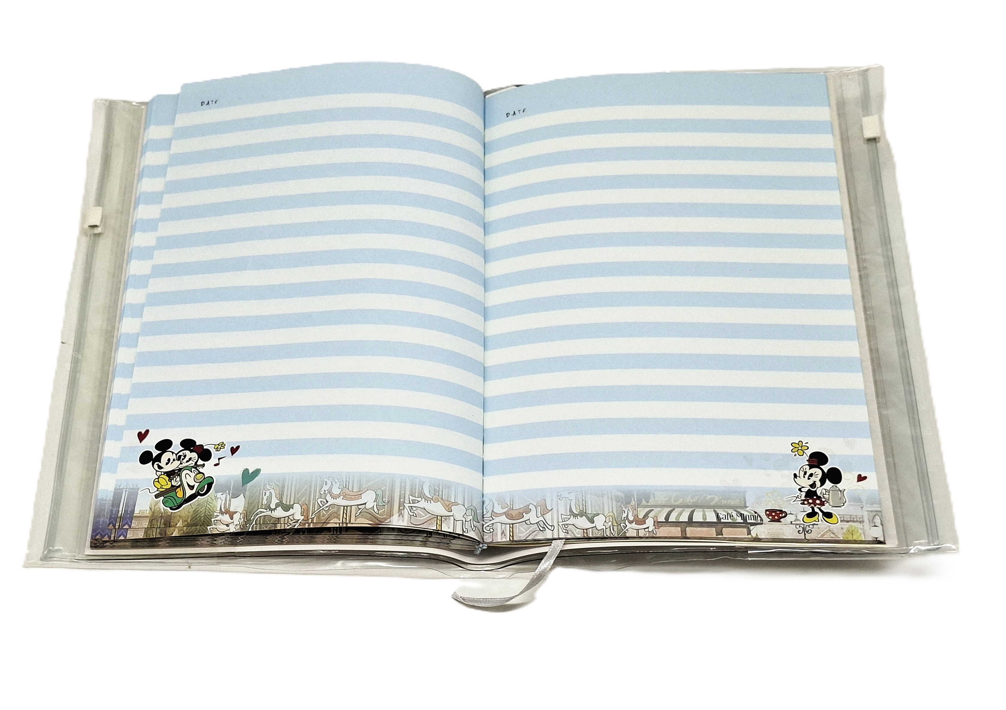 A5雙夾鏈收納筆記 Mickey And Minnie Mouse   (DPNA-25016A)