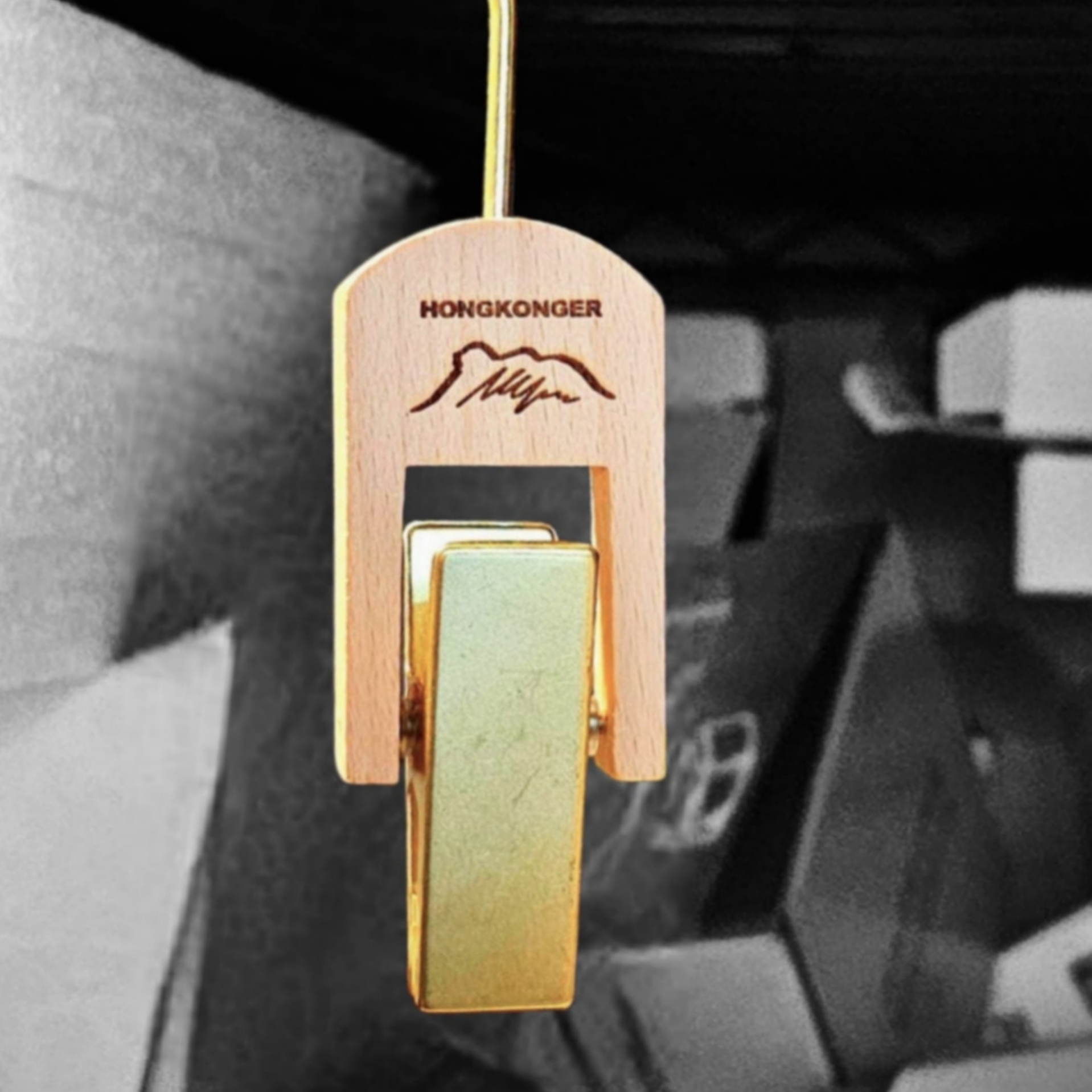 HONGKONGER 木質多功能吊掛夾