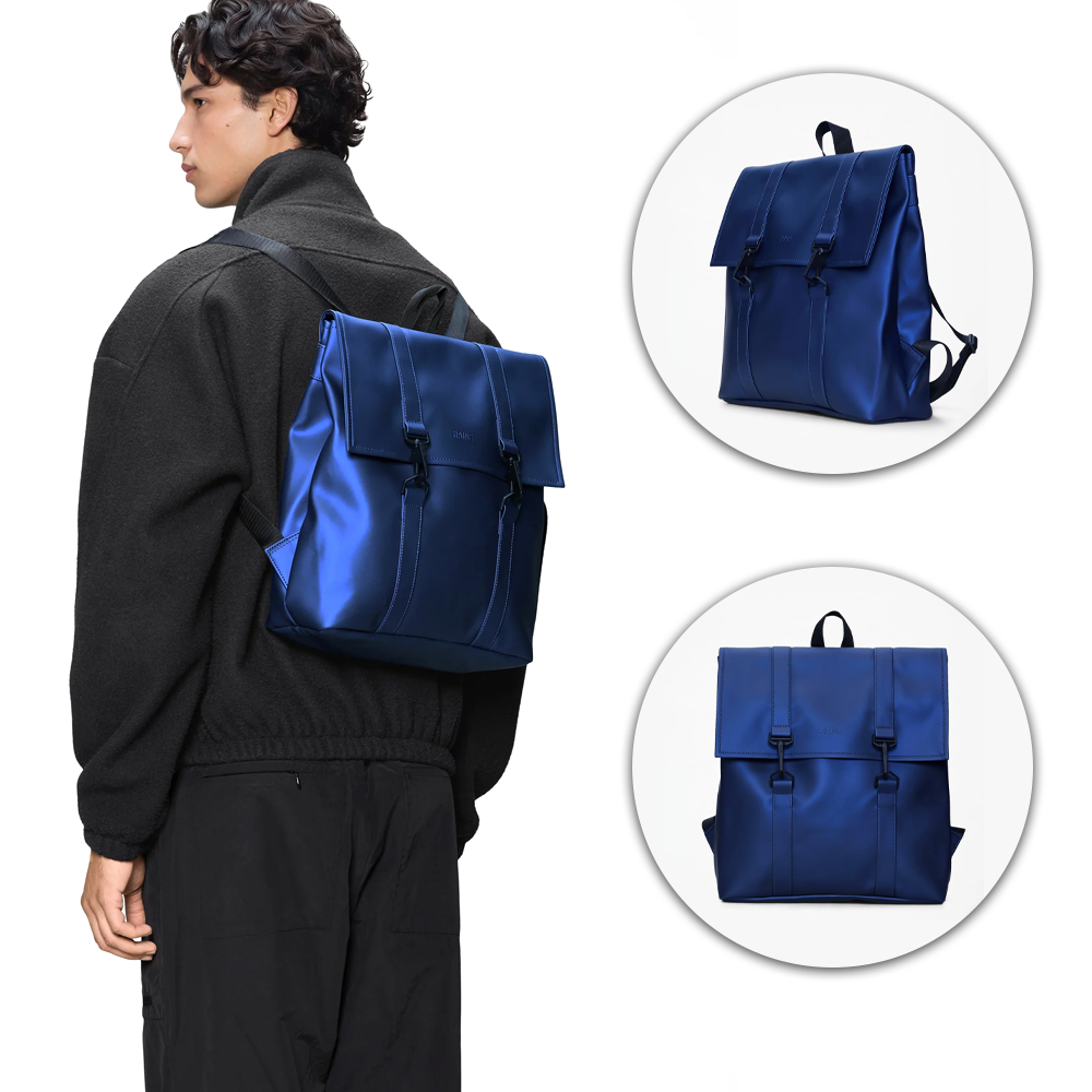 Rains MSN Bag Mini | Rains MSN Bag Mini 經典防水MSN 迷你版雙扣環後背包