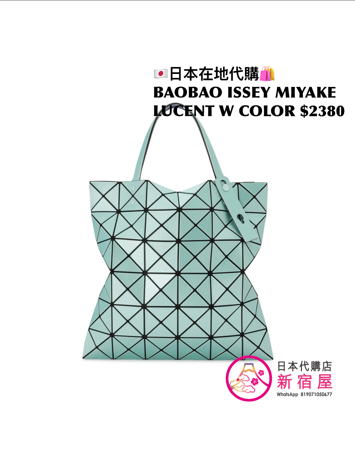 BAOBAO ISSEY MIYAKE LUCENT W COLOR