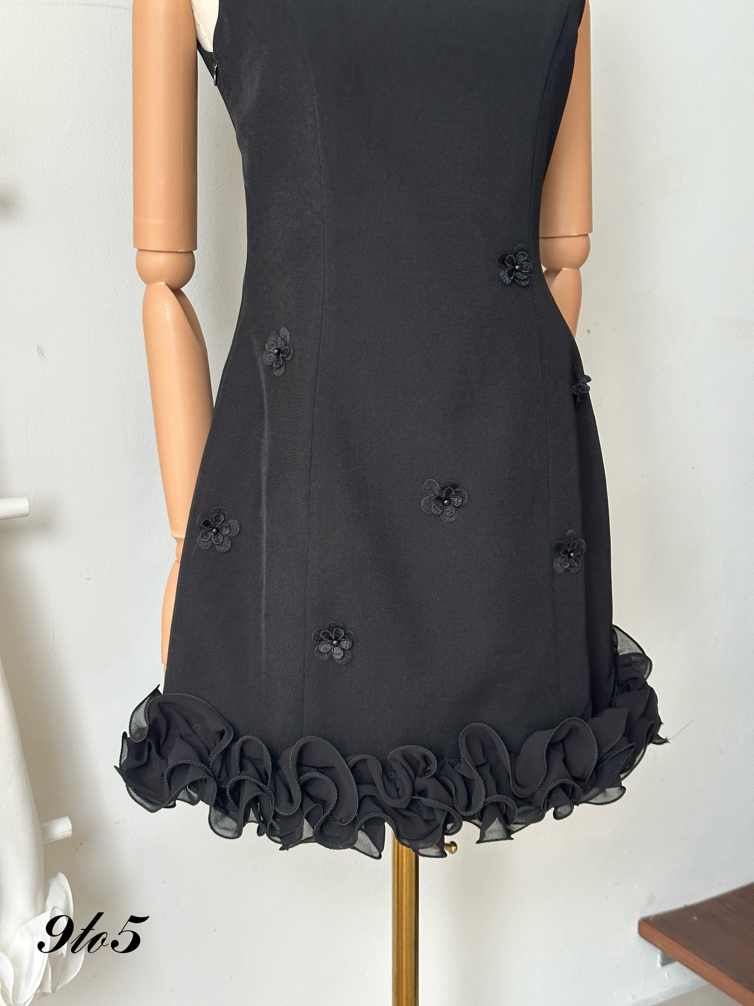 D2326 Sleeveless Floral Dress - 3 Colors