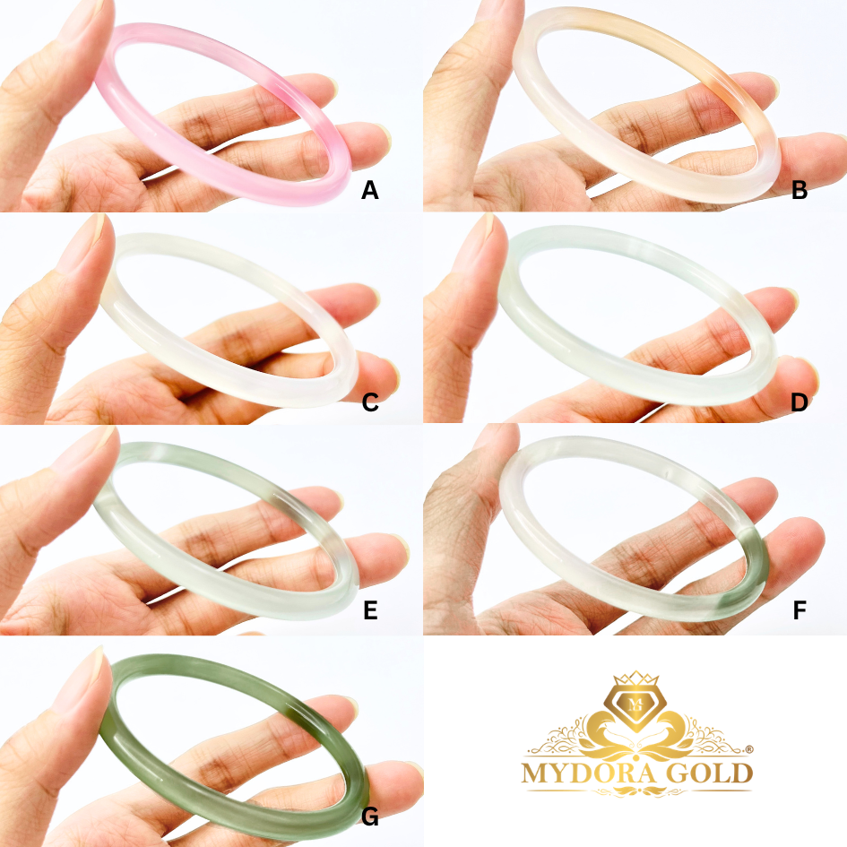 MYDORA Gelang Chalcedony Jade