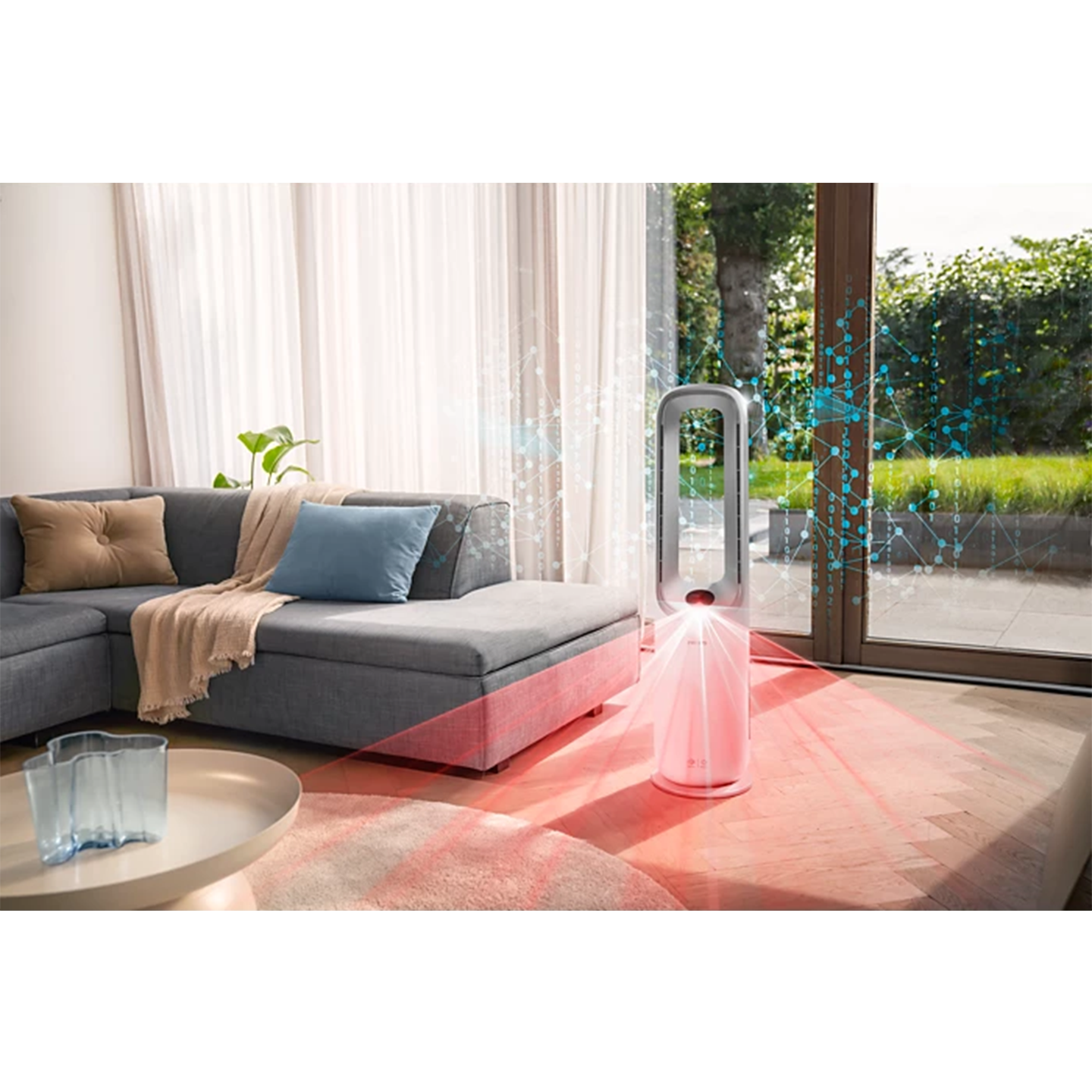 Philips Air Purifier (40W) Air Performer 7000 series 2-in-1 Air Purifier and Fan AMF765/30