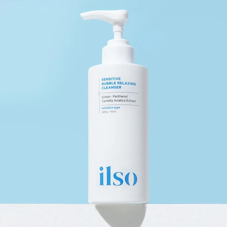 ilso 積雪草 X Ceramide 抗敏清黑頭泡泡潔面乳