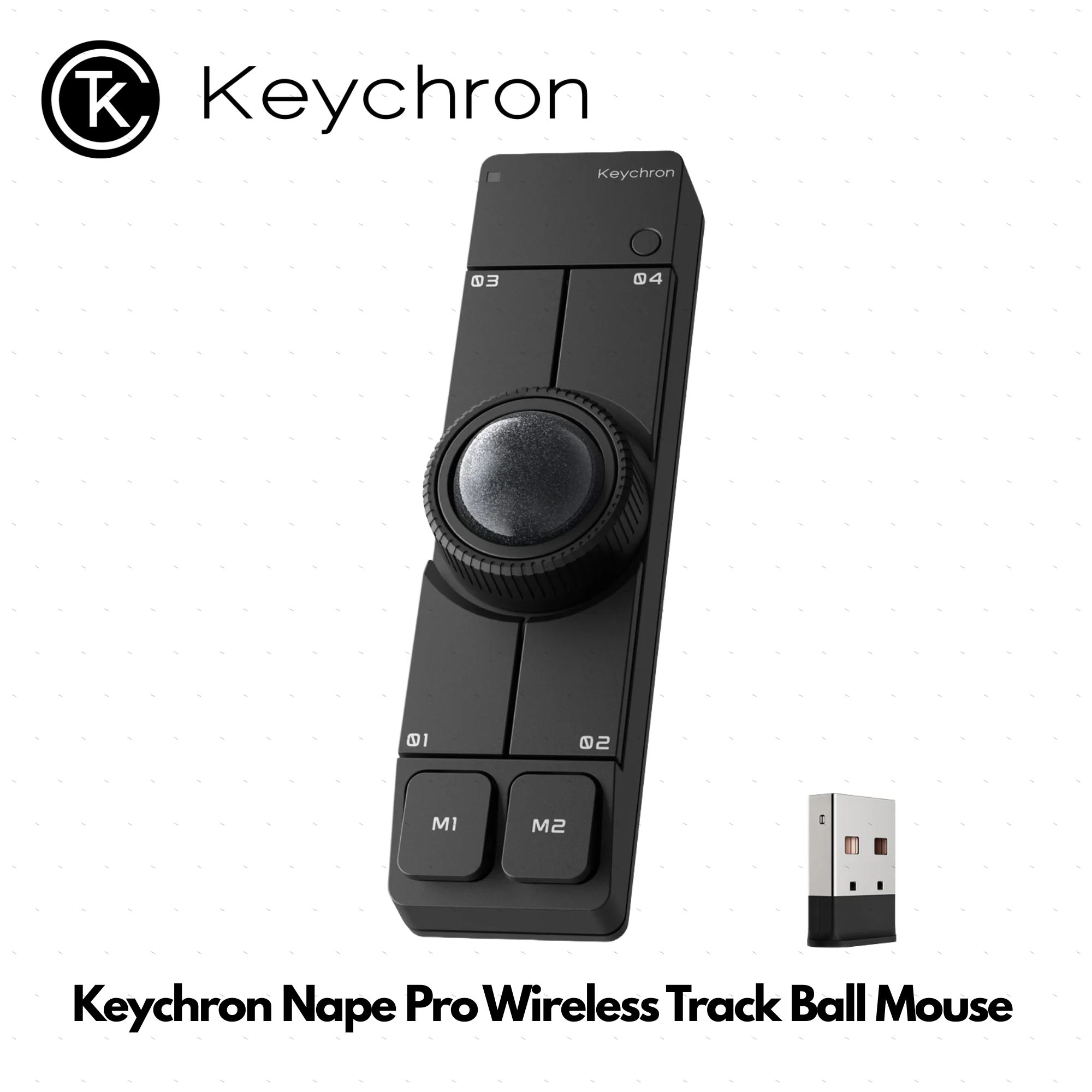 【Gizmodo Japan × Keychron】 Keychron Nape Pro Wireless Track Ball Mouse 軌跡球滑鼠 | Tom’s Hardware「Best of CES 2026 - Best Mouse」 