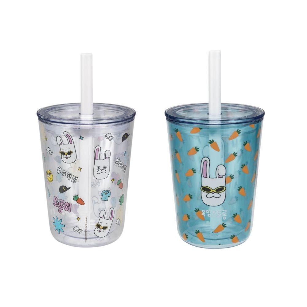 📦訂購 台灣代購 野獸國 地球娛樂室 雙層粗吸管杯