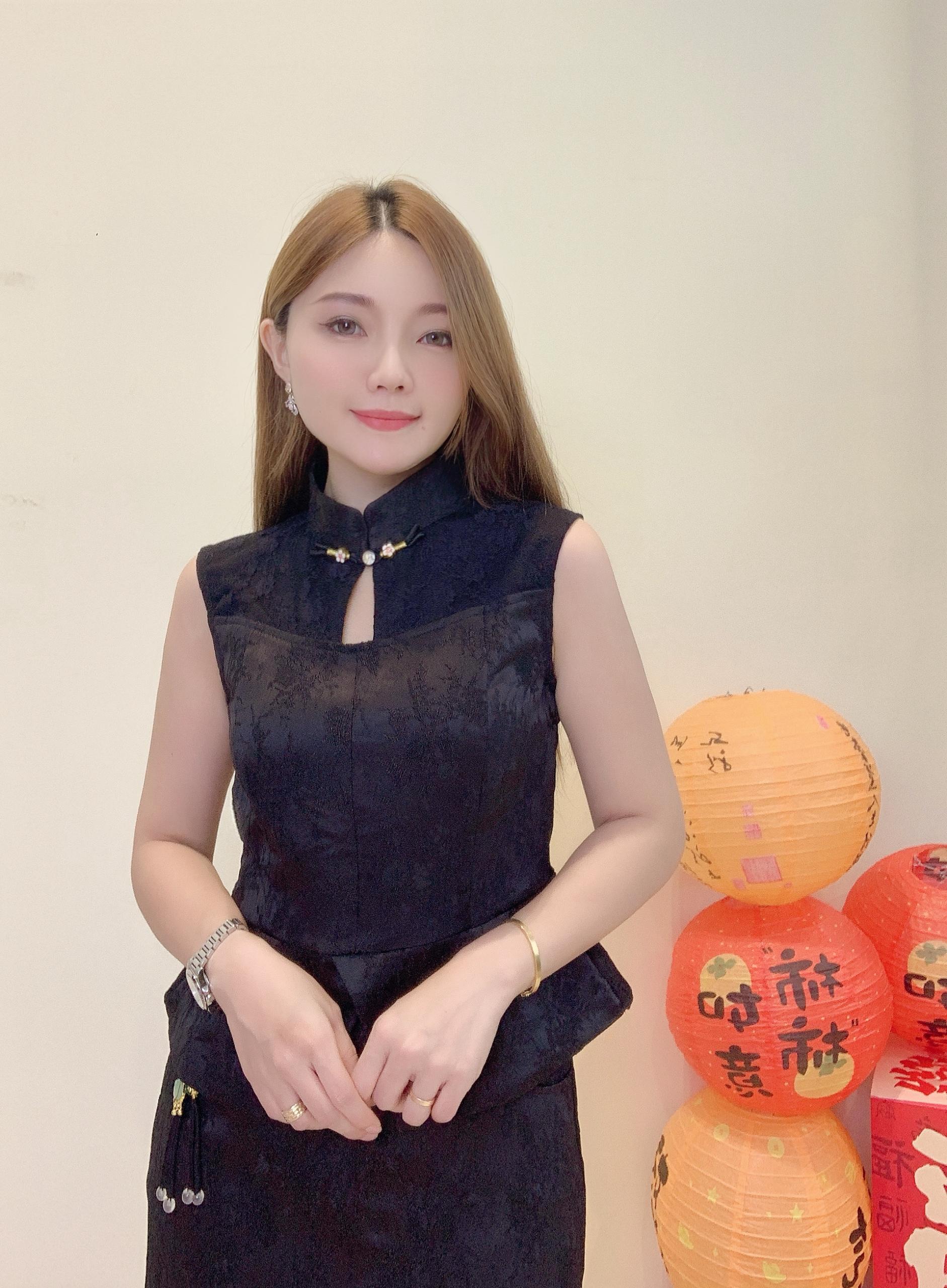 精致盘扣半裙 1666