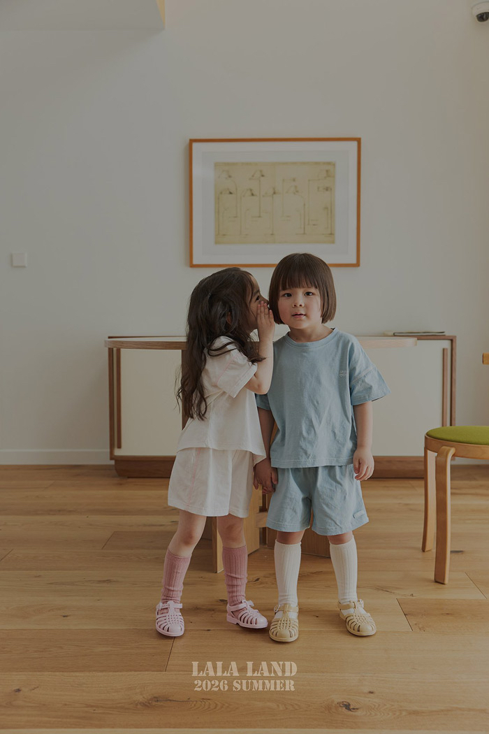 🇰🇷Lalaland kids tee/短褲