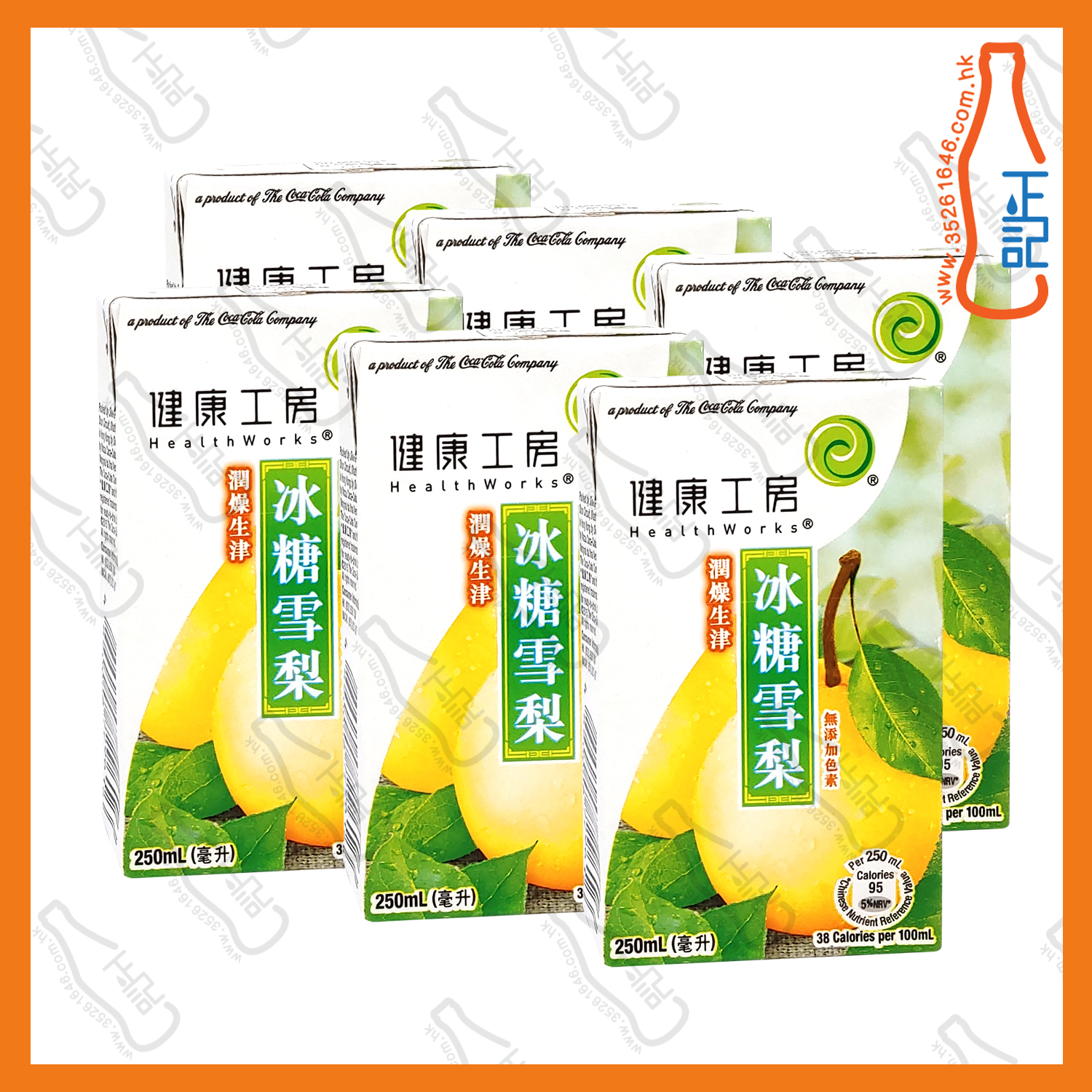 ==(紙包)健康工房 冰糖雪梨  250ml x 6包 /排