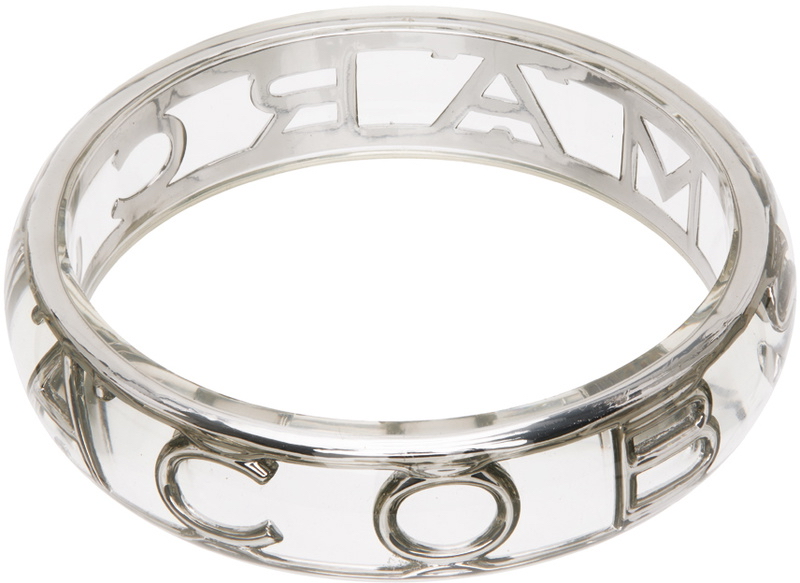 Marc Jacobs 透明「The Monogram」手鐲