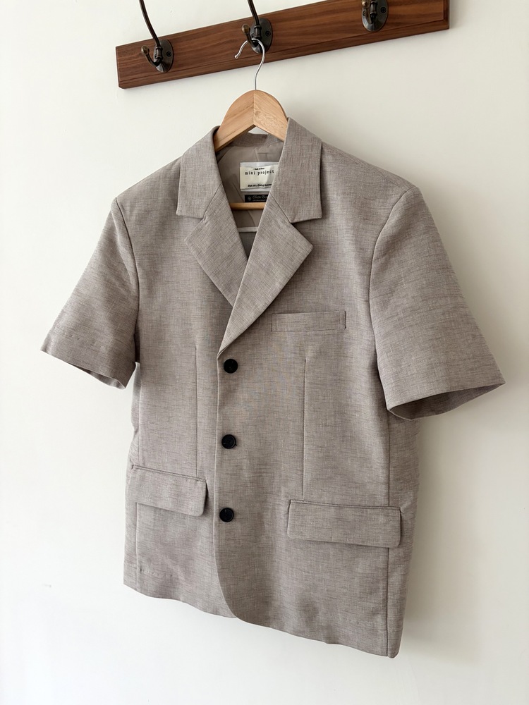 The Oversized Oatmeal Blazer