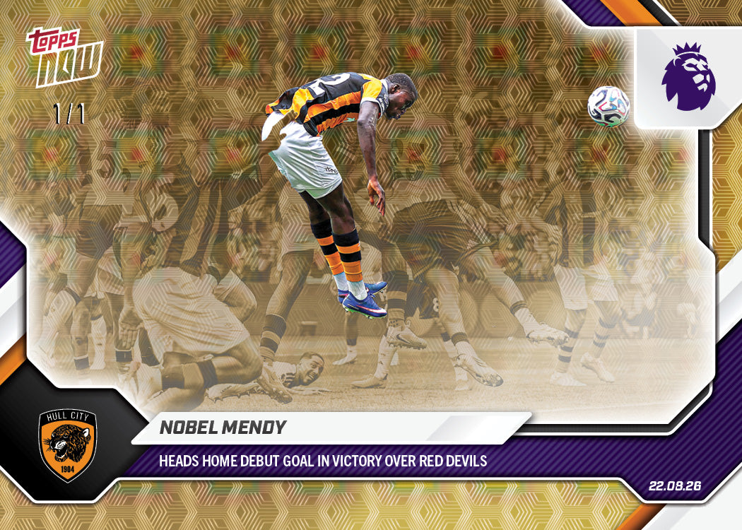 Nobel Mendy - 2026/27 Premier League Topps NOW® #5 回歸英超入球【團購】