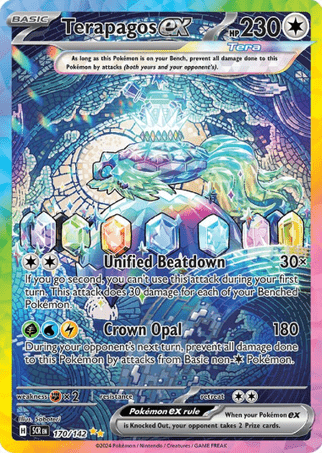 Pokemon TCG Stellar Crown - Terapagos EX-170/142