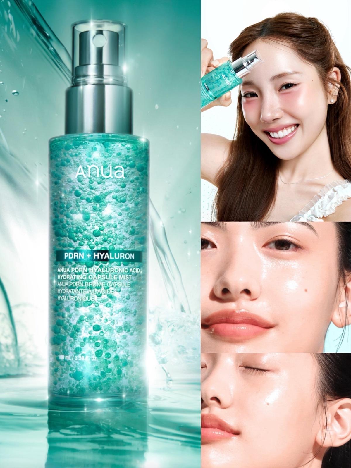 韓國🇰🇷ANUA PDRN Hyaluronic Acid Hydrating Capsule Mist 鮭魚PDRN X 透明質酸保濕膠囊噴霧 – 100ml