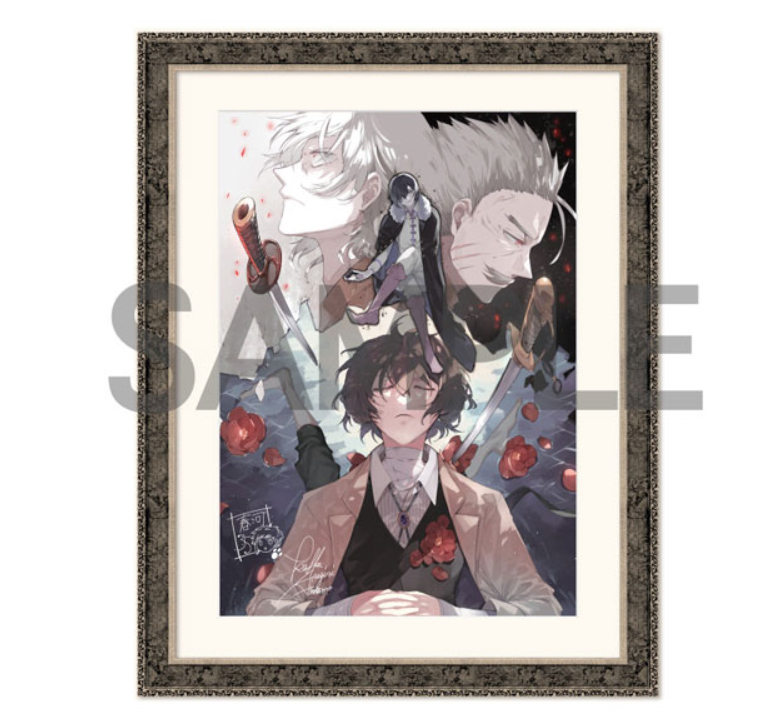 Preorder預訂7/2026年文豪野犬カラー複製原稿set