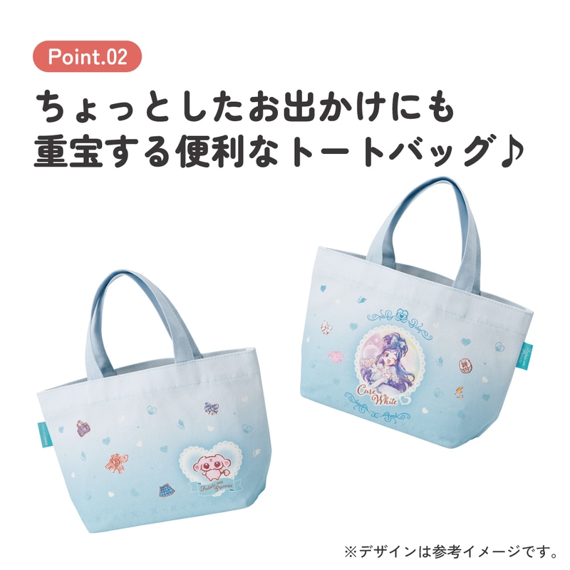 光之美少女 PreCure 帆布午餐手提袋 #P-PCG1063 [Skater] (PRE-ORDER) [2026/06]