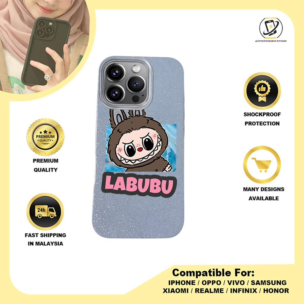 BLING CASE PHONE FOR IPHONE - DESIGN LABUBU C