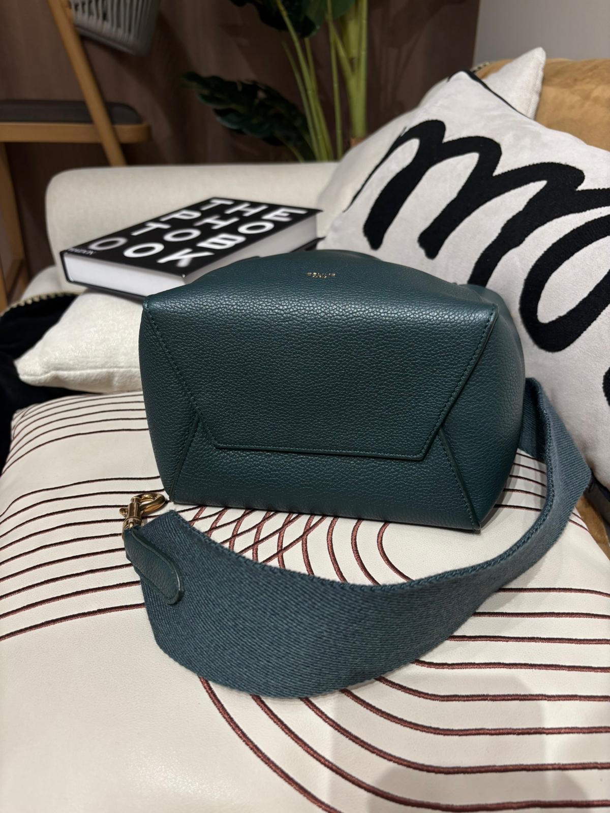 CELINE SANGLE small calfskin Shoulder Bag 95%new ✅dust bag