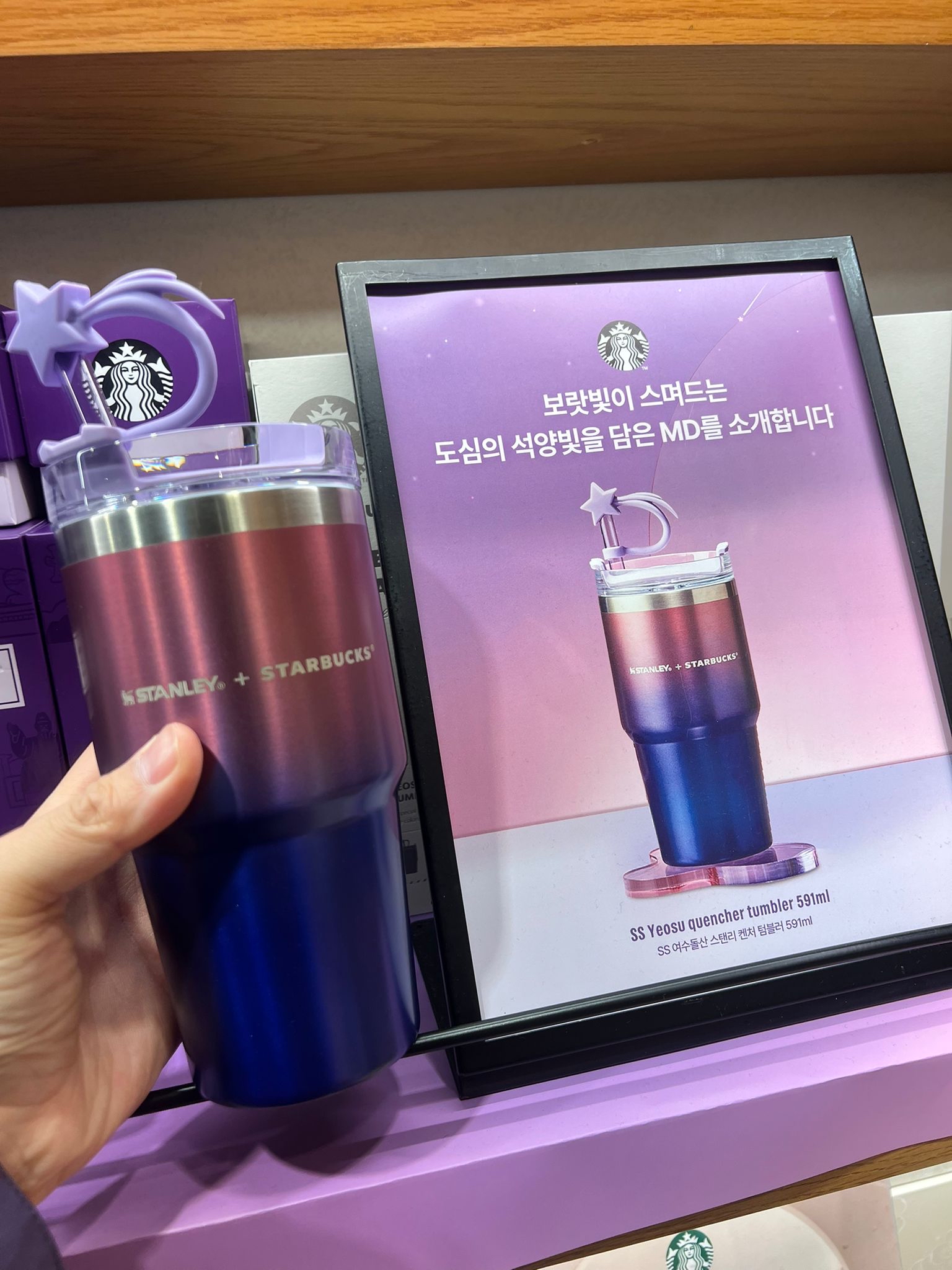 Starbucks x STANLEY 飲管連杯 591ml