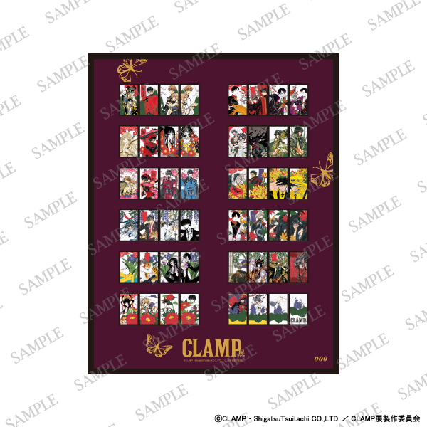 CLAMP展 特製花札 額装版 CLAMP展特製花札<額裝版>