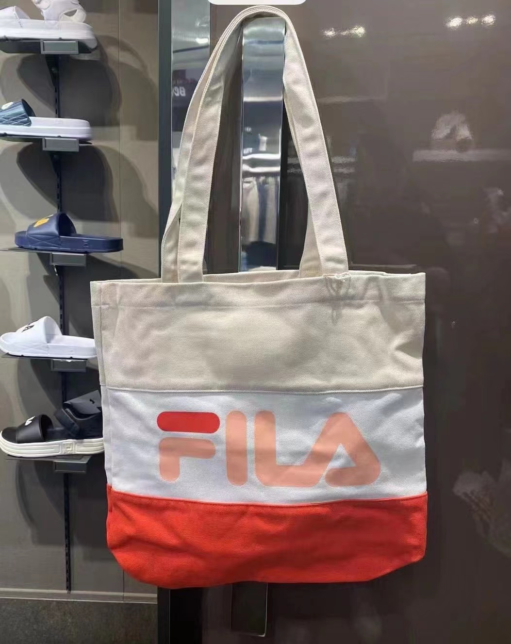 Fila tote bag sale korea