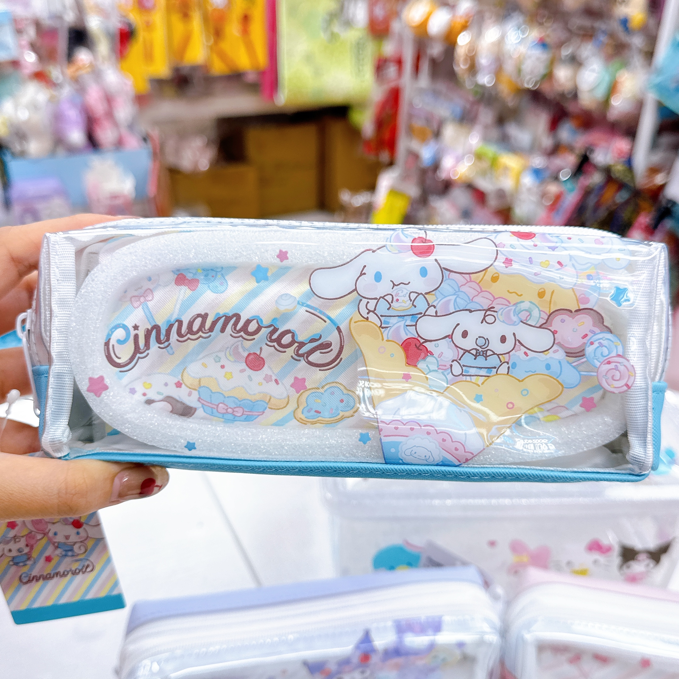 日本直送日本版sanrio雙層大容量筆袋