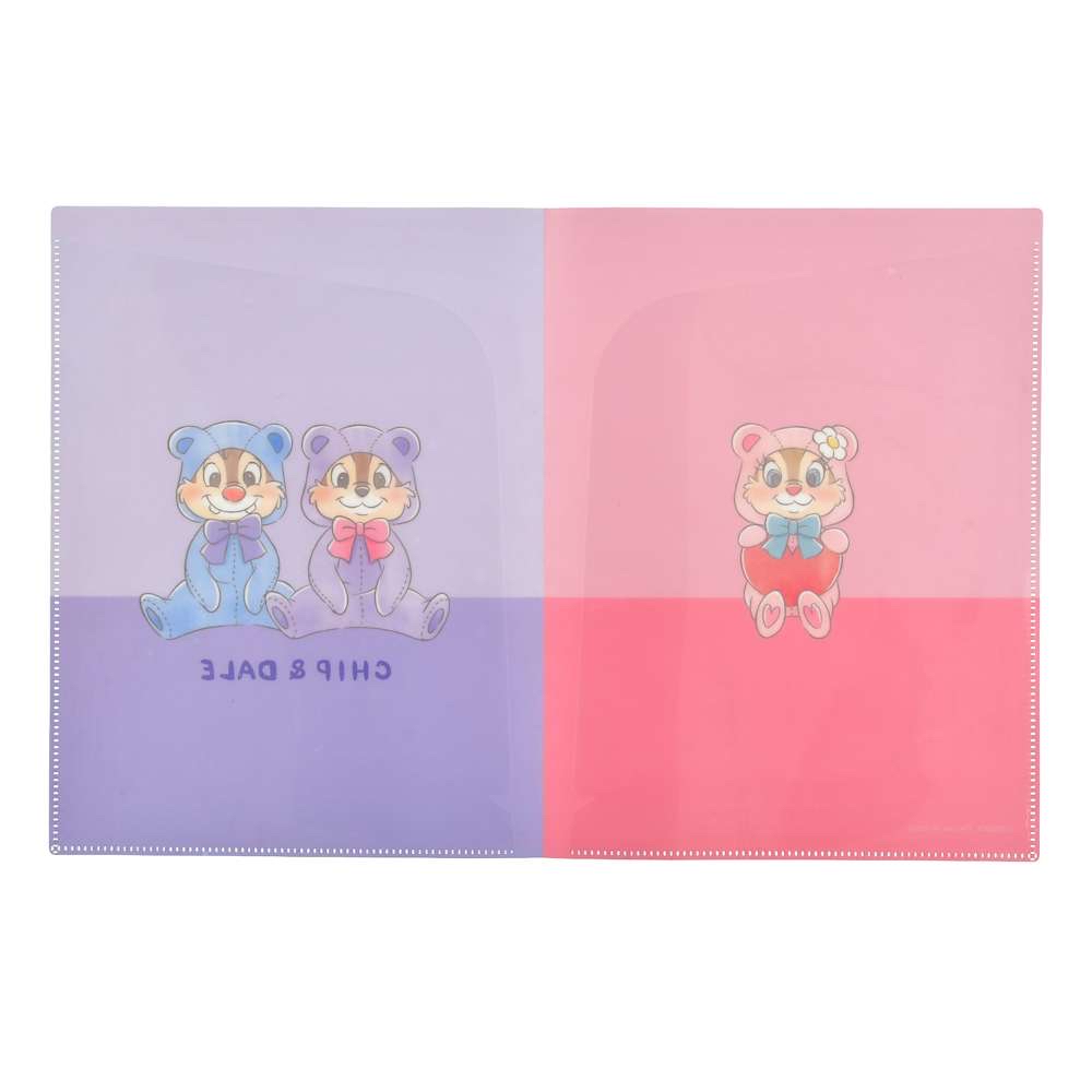 🎀【預訂】Chip & Dale COLLECTION A4 File 2口袋 