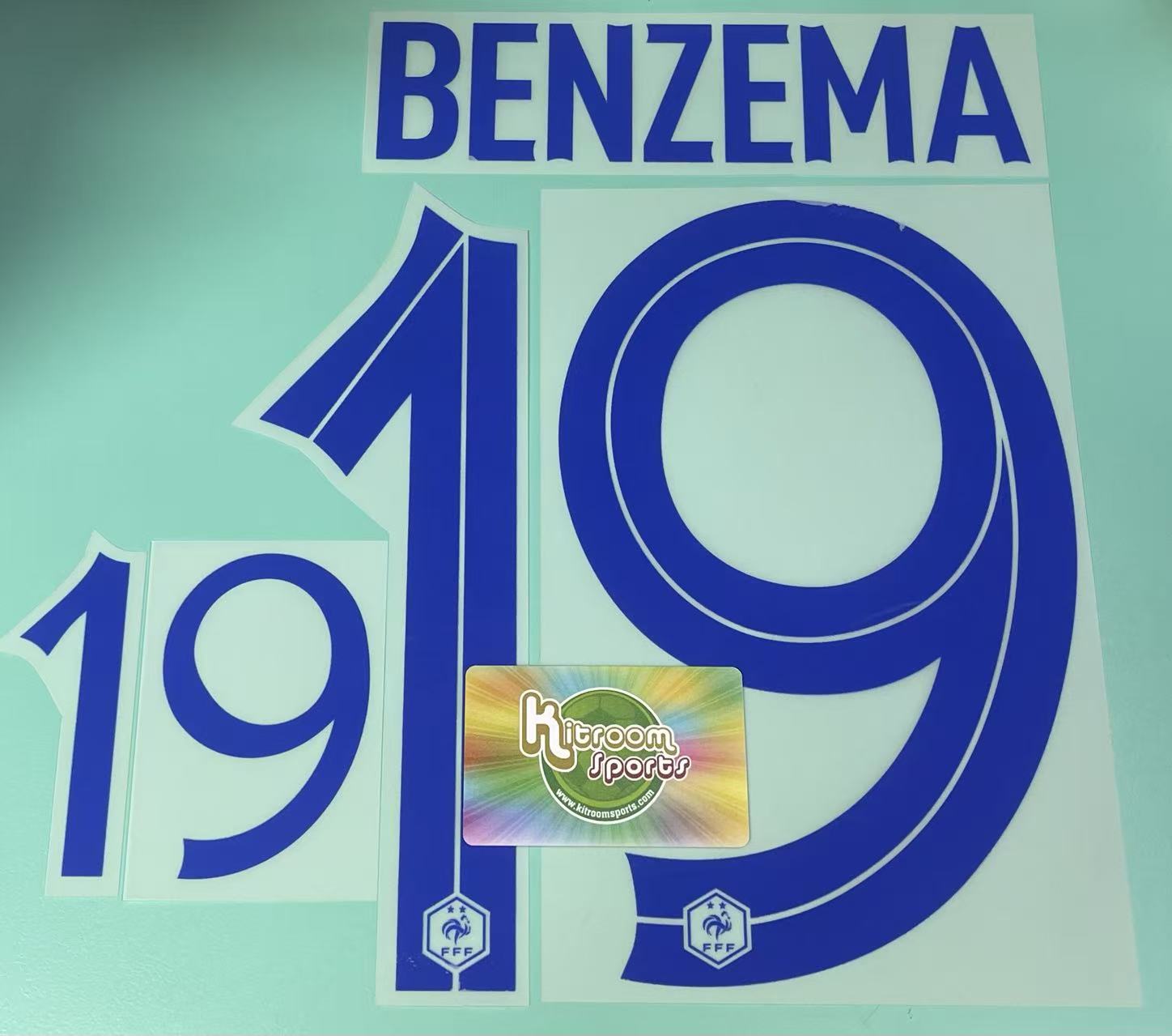 2022 France Away Nameset #19 