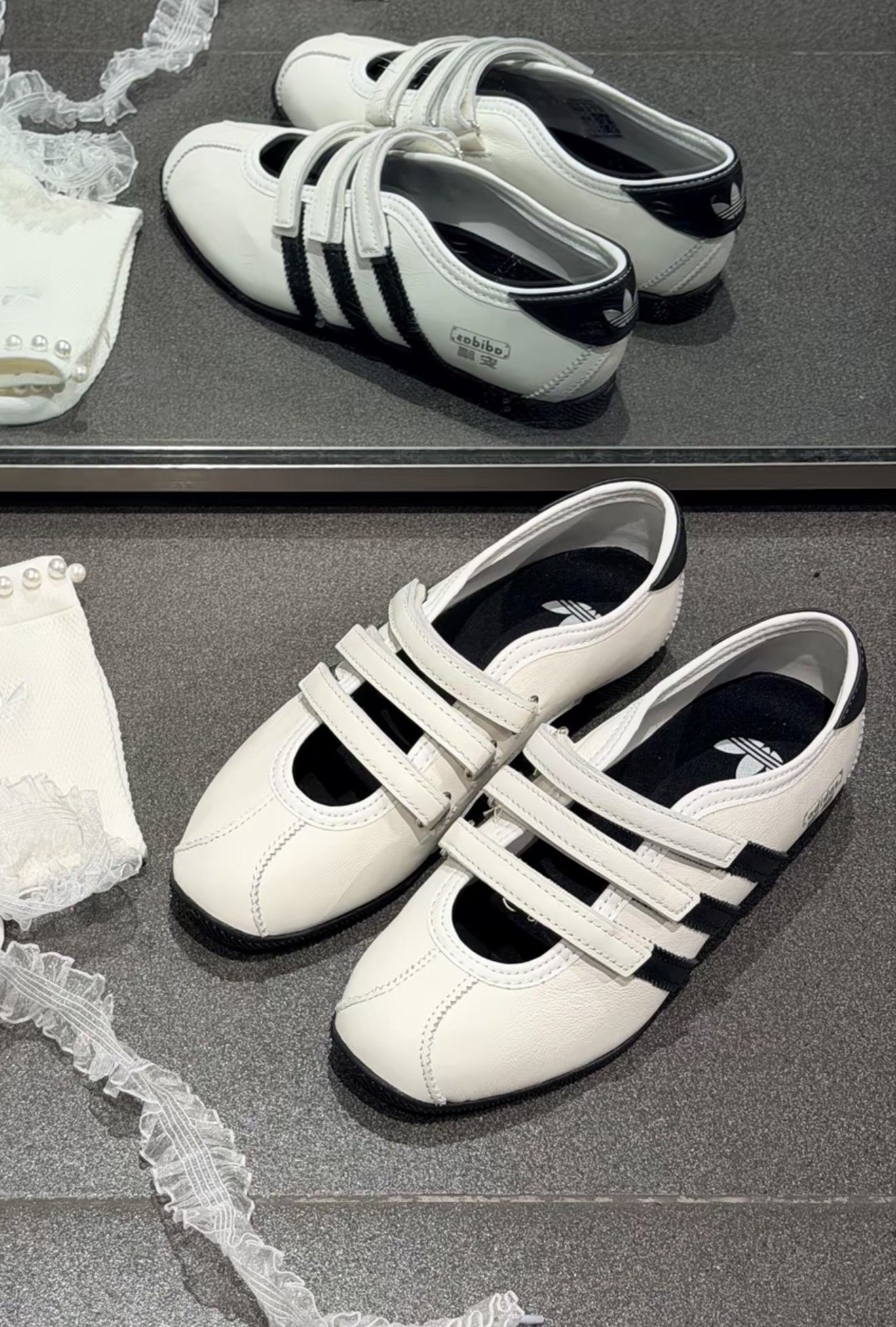 KH6225 Adidas ANFU Mary Jane White KH6225