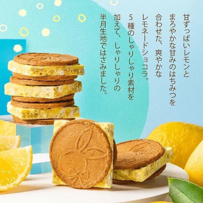 日本直送【鎌倉五郎-夏季限定：蜂蜜檸檬脆脆五重奏 厚切朱古力夾心 薄脆法蘭酥餅 禮盒 8入】