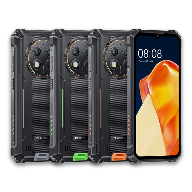 OUKITEL WP28   8GBRAM/256GBROM　10600mAh OUKITEL WP28 S Rugged Phone Unlocked Canada,Android 14 Cell