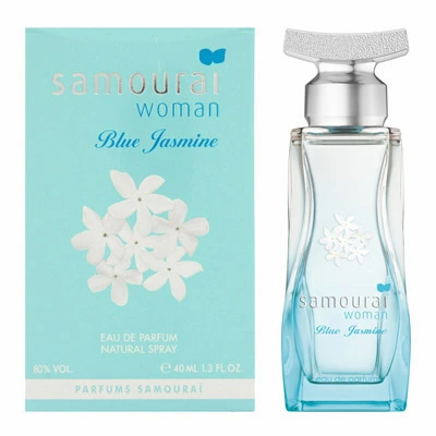 【日本直送】Samourai Woman 藍茉莉淡香水 40ml｜清爽溫柔花香調・法國製造
