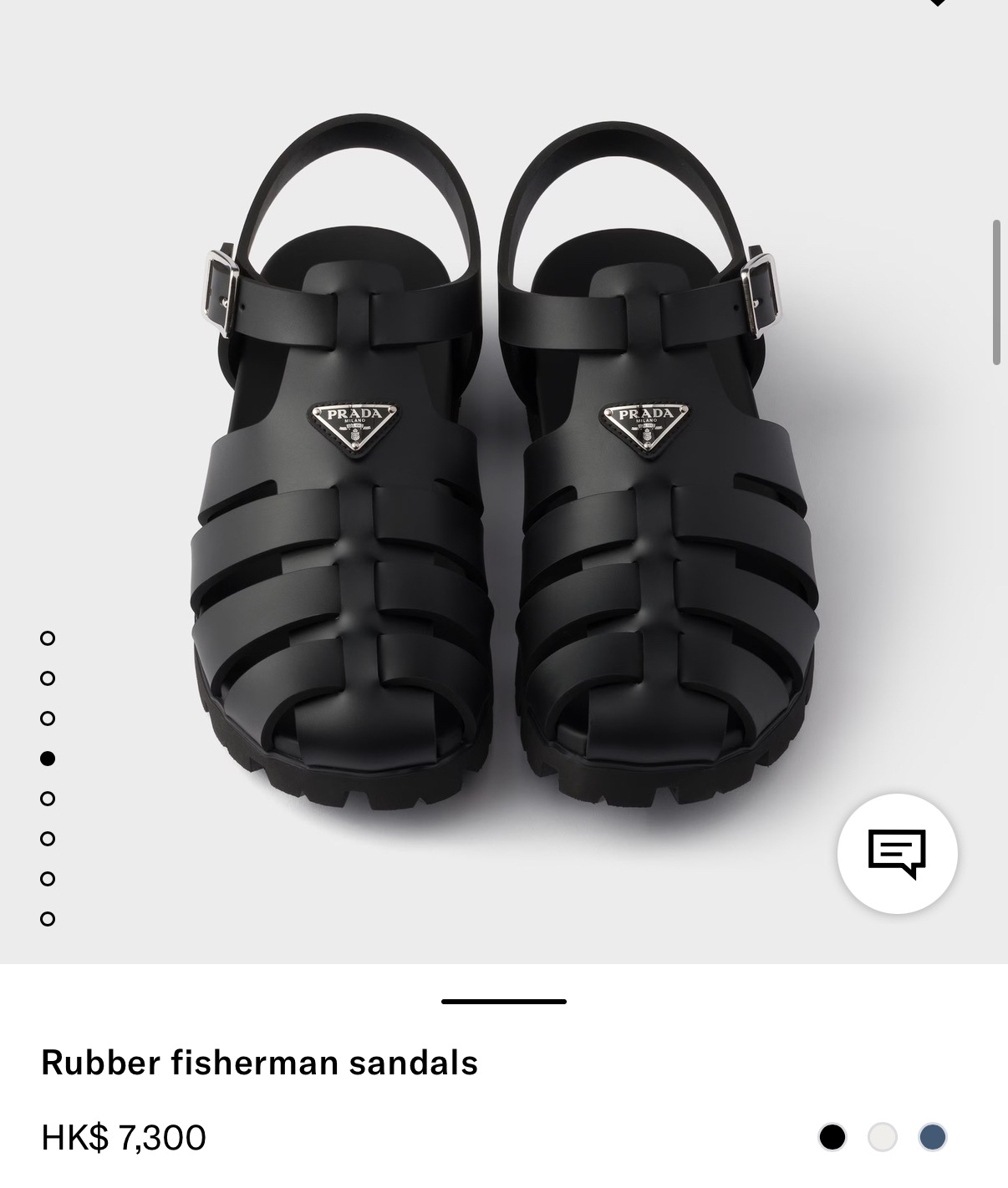 Prada 羅馬涼鞋(US9)
