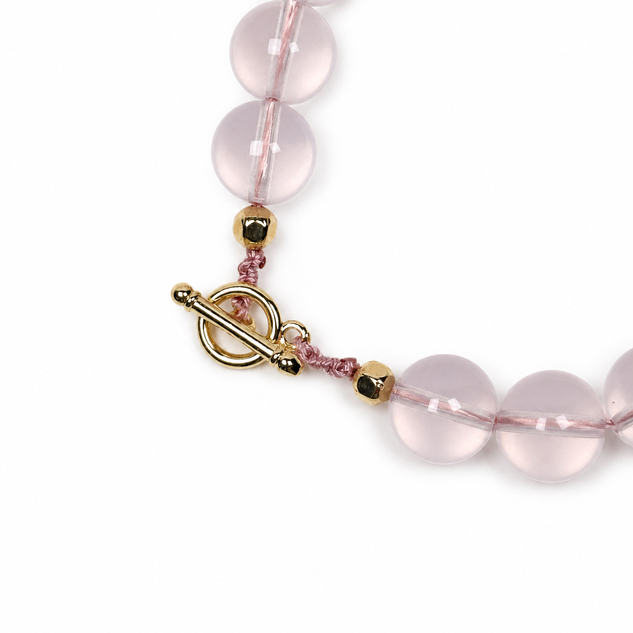 星光莫桑比亞粉晶手鏈 - Rose Quartz bracelet