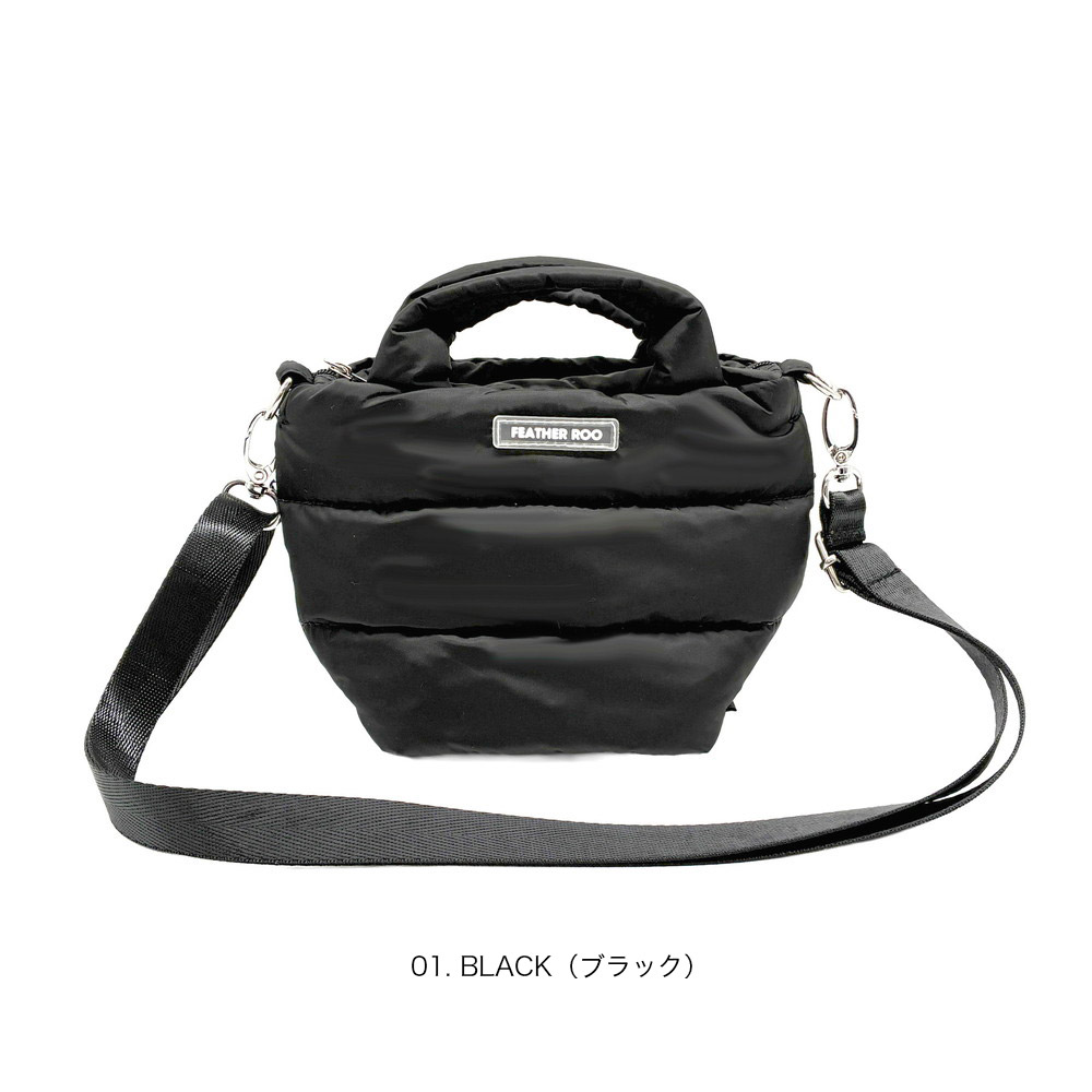 日本代購【 2026秋冬新商品 日本直送  ROOTOTE 羽絨 迷你手袋 Baby Feather Roo Tote Bag 】