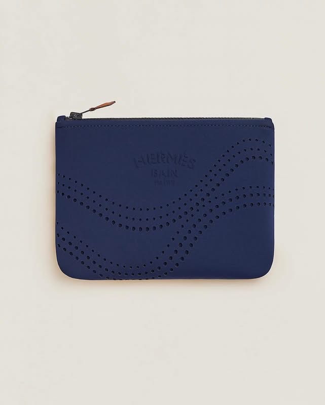 全新 Hermès Neobain Waves 收納包 zip pouch  100%Authentic, 全新未使用品