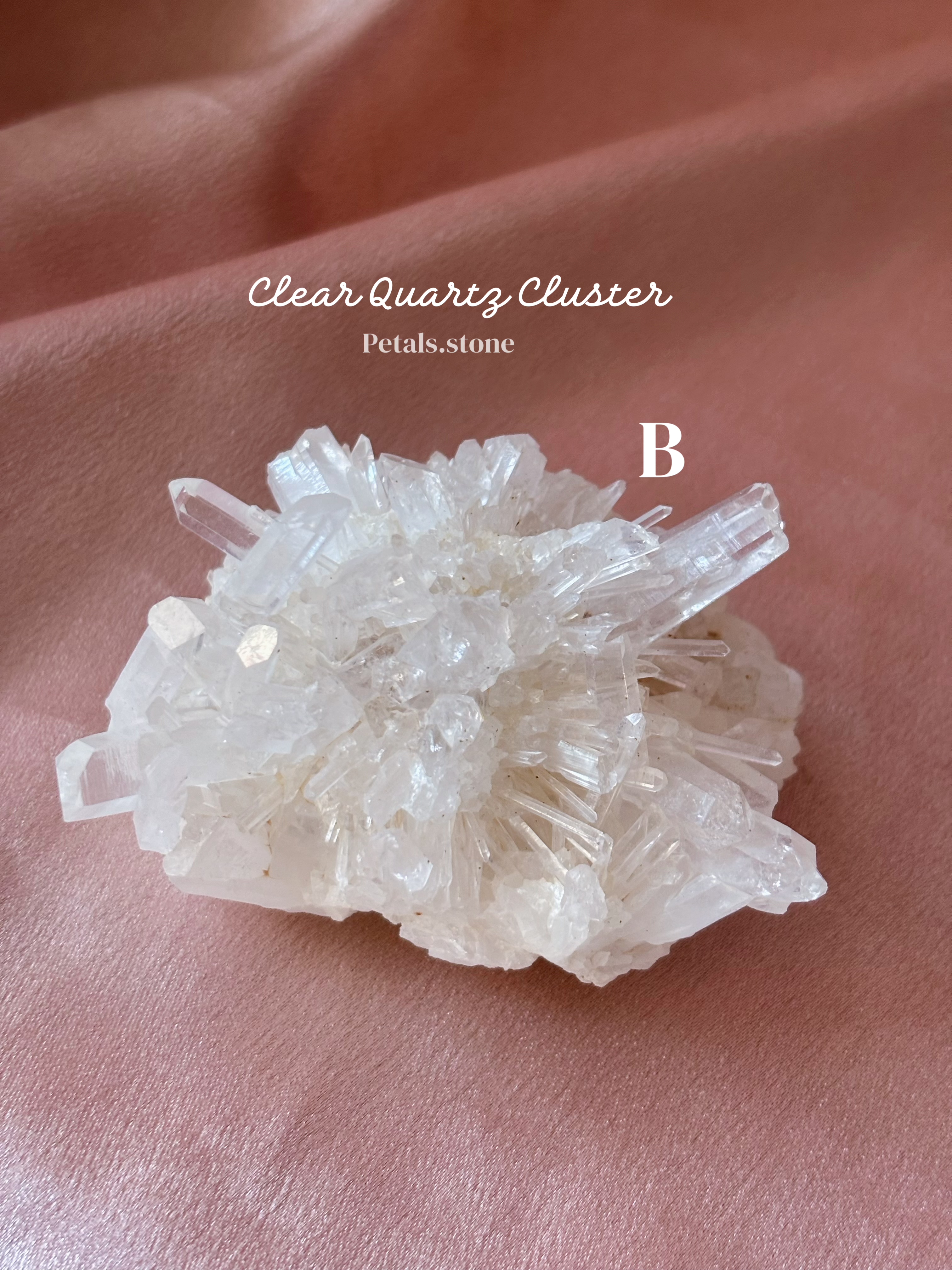 🤍Clear Quartz Cluster | 精緻白晶簇📎