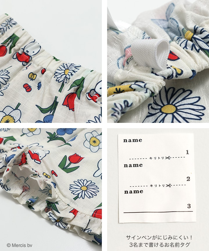 🆕【⭐訂購⭐】🇯🇵日本直送🌀#Miffy 荷葉邊甚平套裝🌀 [PLEA-0005] [260525]