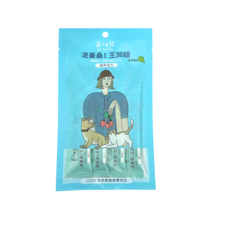 寵心出發｜泥豪桑！GABA蔬果肉泥 18g x 4入