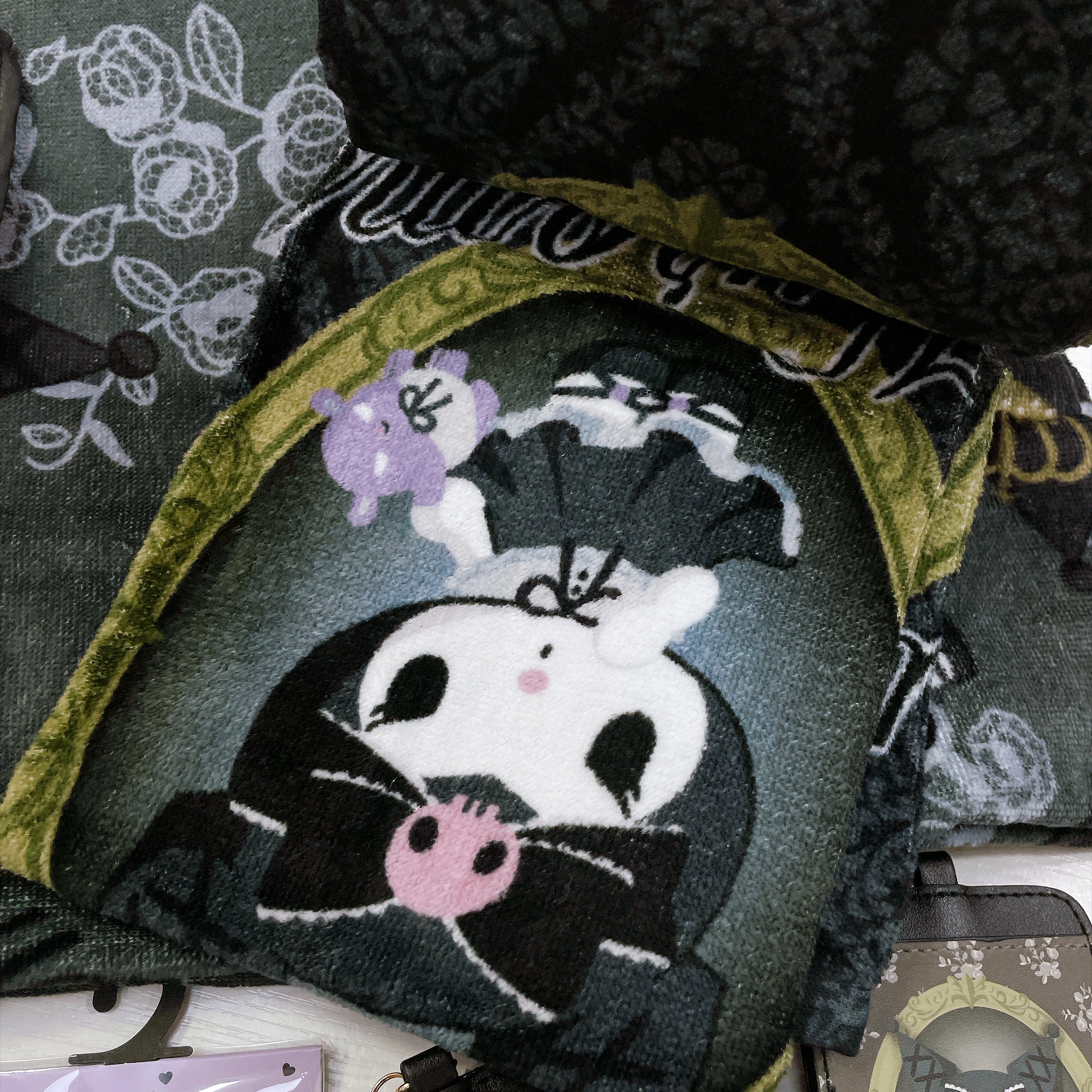 日本直送Sanrio Kurumi新款家居產品環保袋卡套毛巾化妝袋