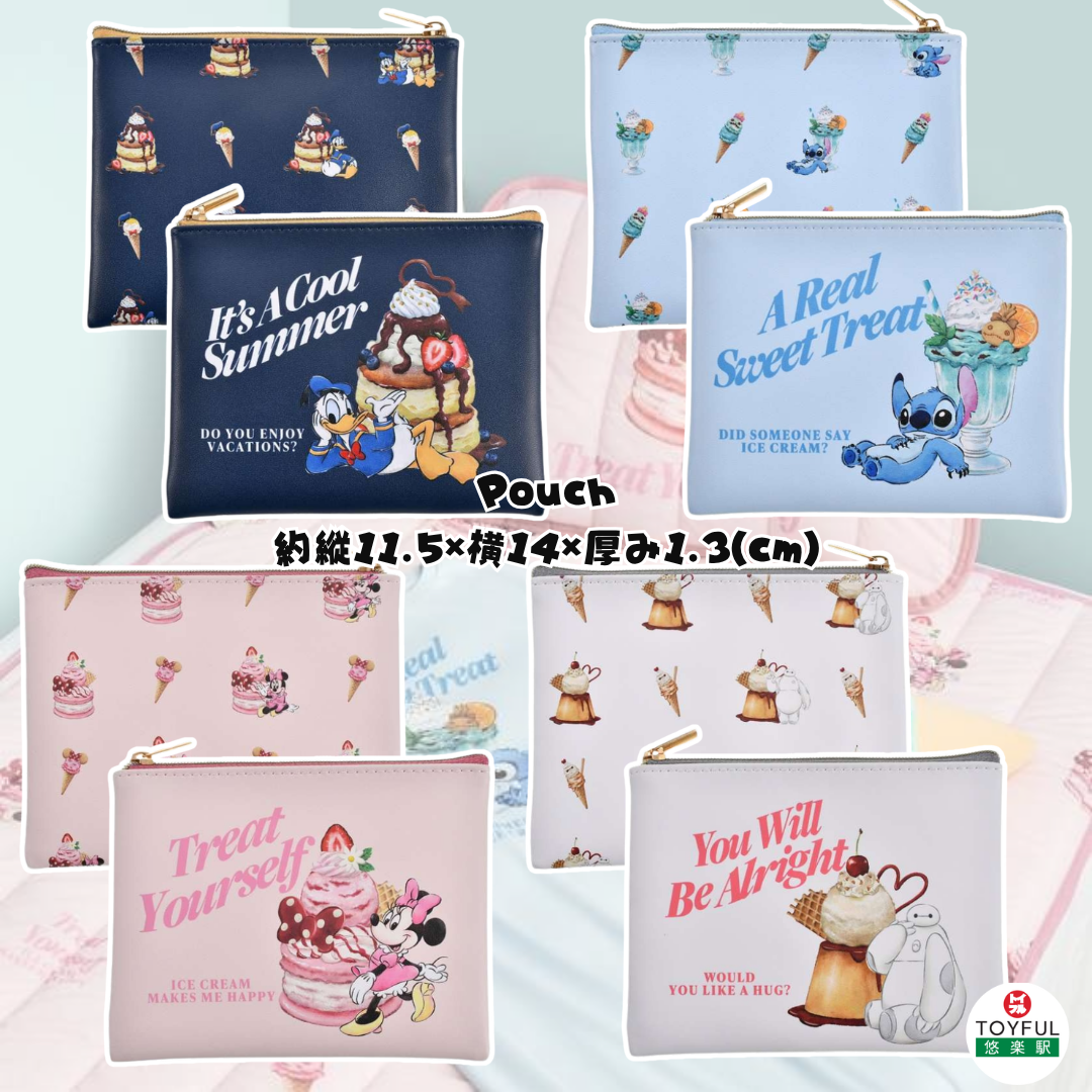 [訂購] [JDS] Summer Sweets 扁身化妝袋 {TF2605016}
