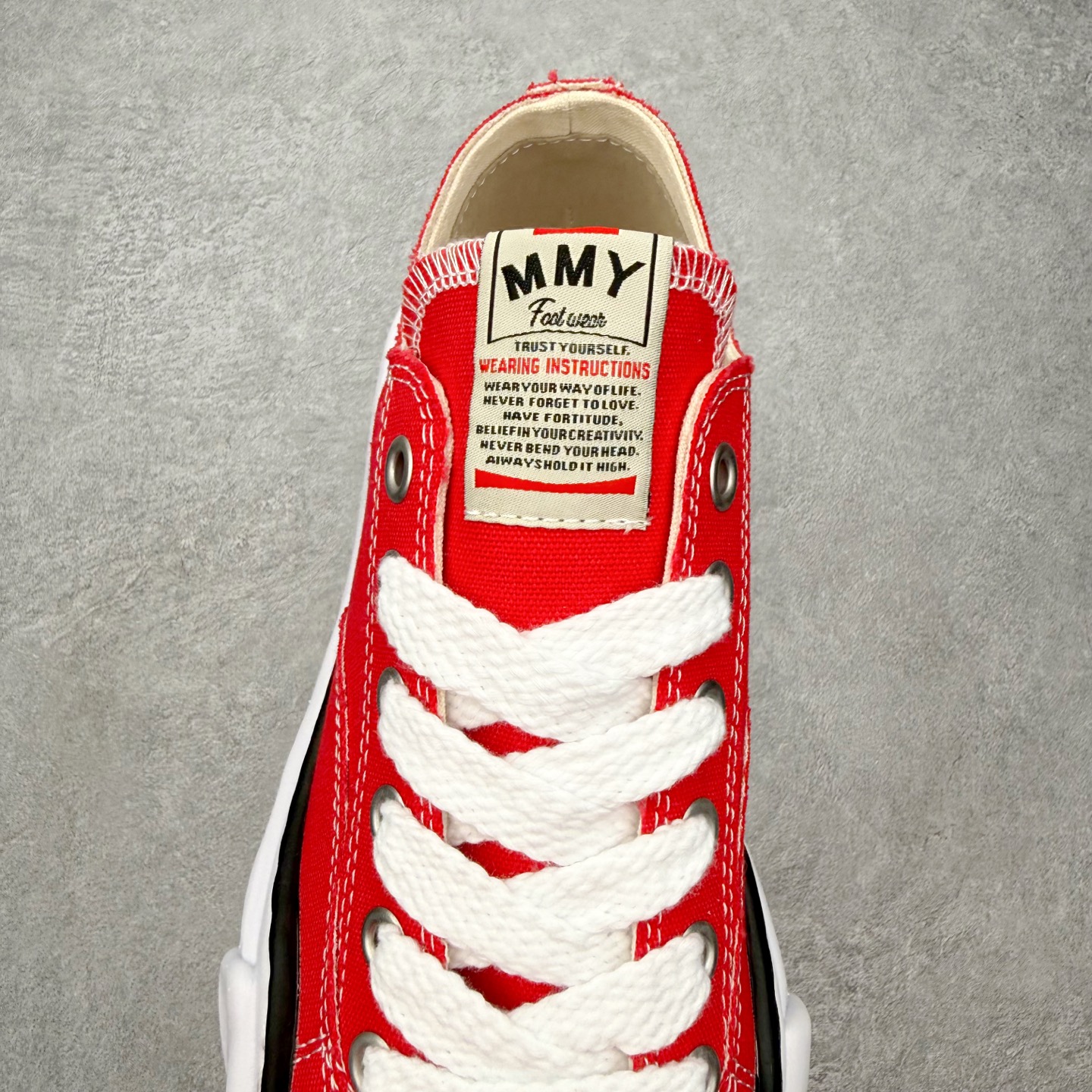 Maison Mihara Yasuhiro MMY "Peterson" OG Sole Canvas Low-top Sneaker