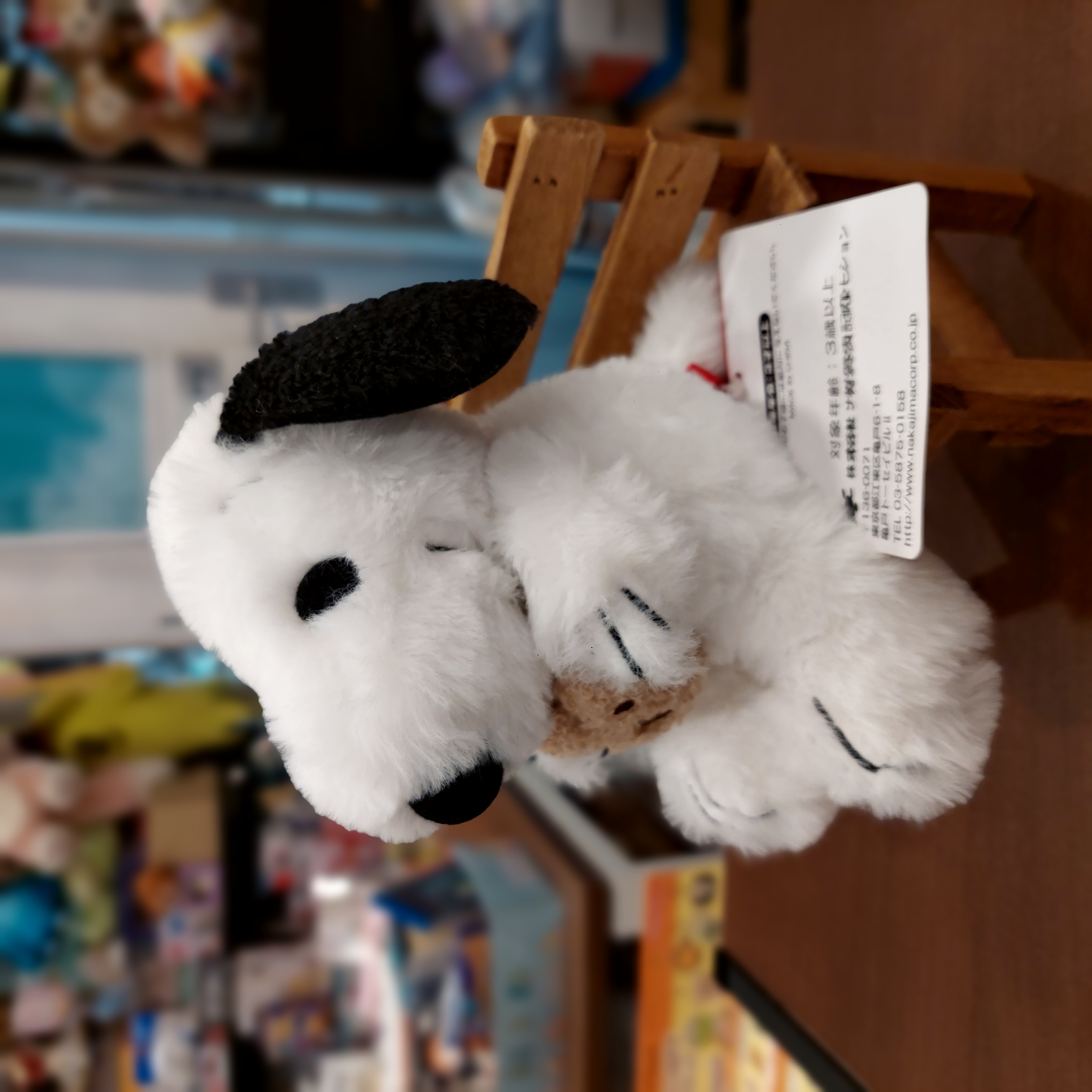 原裝日本 Snoopy 史路比 抱曲奇小公仔 