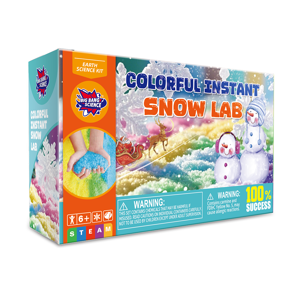 Big Bang Science ~ Colorful instant Snow Lab