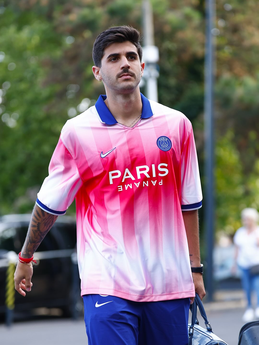 Nike PSG 巴黎聖日門漸變粉紅Energy短袖上衣 IO3451-679