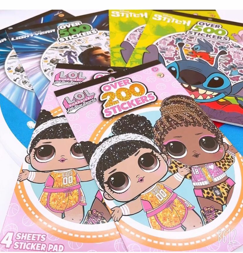 DISNEY貼紙簿 - 1件 - 現貨