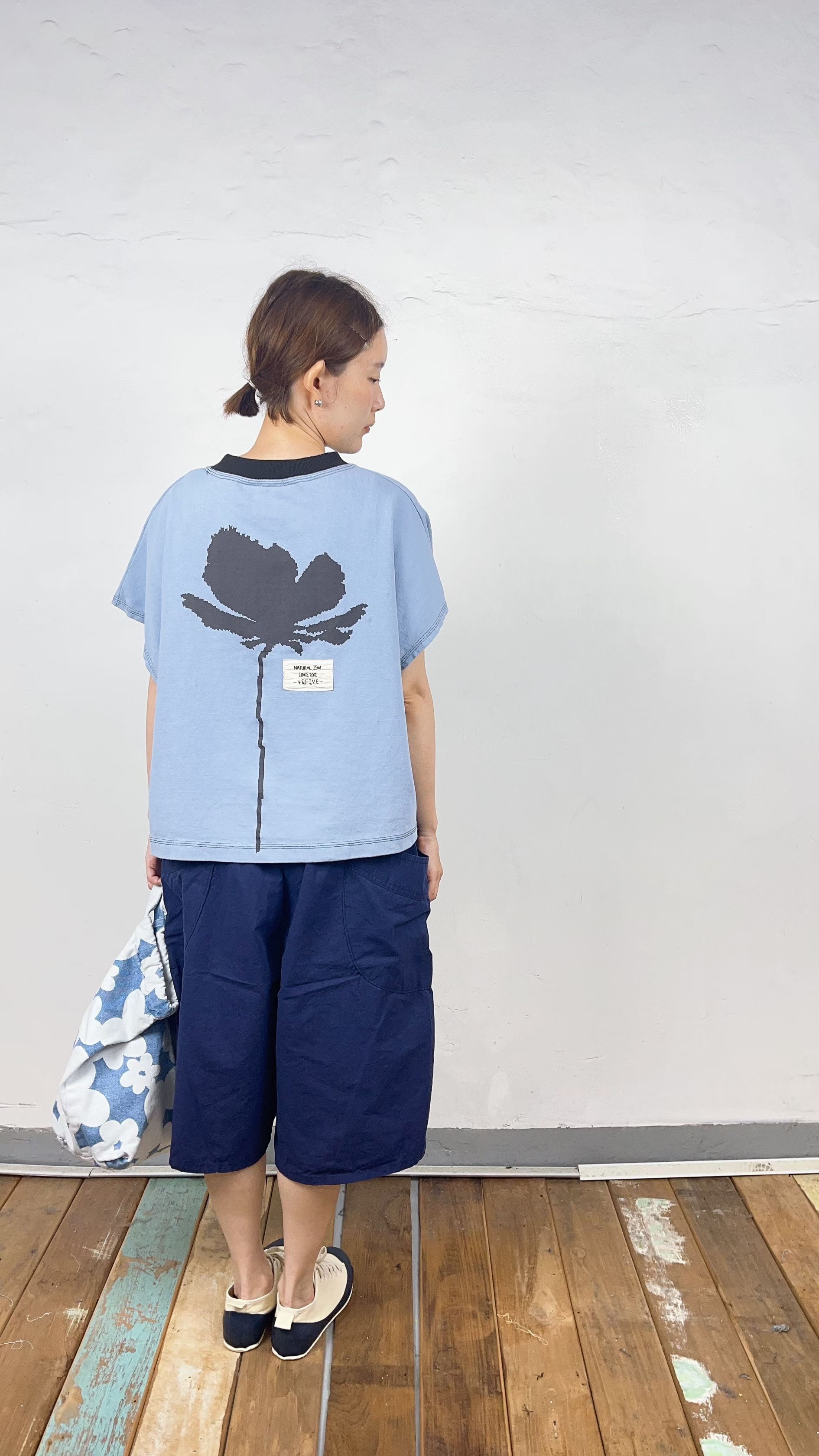 4N5前後印花Tee 